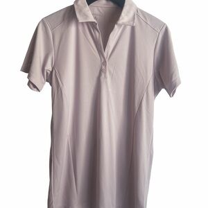 Antigua Women's Light Pink Polo Shirt